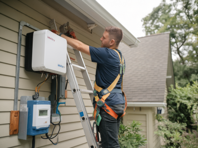 Comment installer un onduleur hybride et une batterie dans un logement avec compteur linky sans couper l’électricité