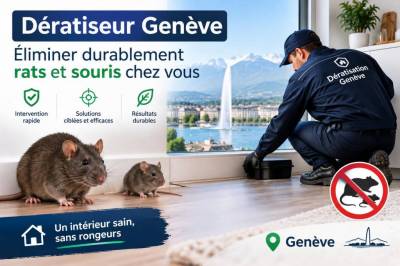 Dératiseur Genève : éliminer durablement rats et souris chez vous